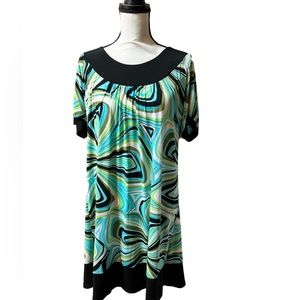 Multi Color Shift Dress